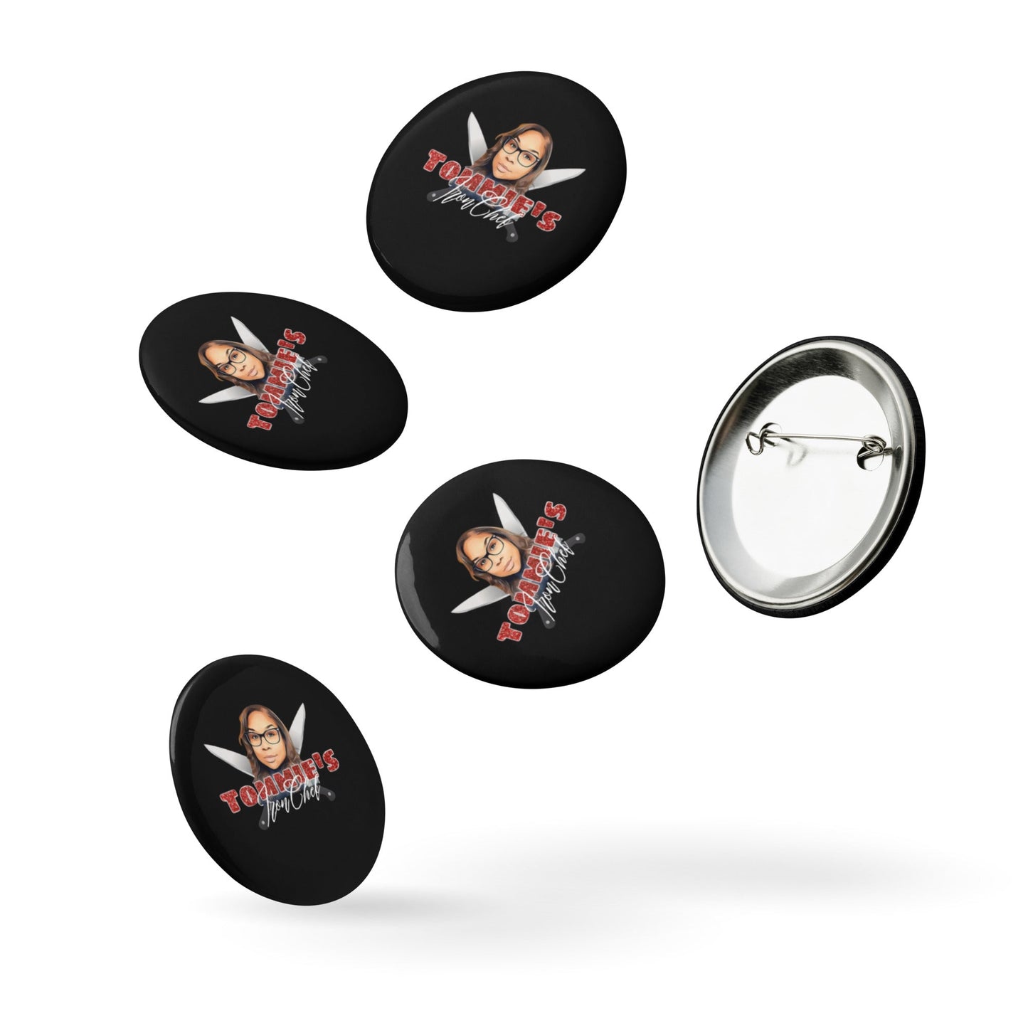 Chef Stef Set of Pin Buttons